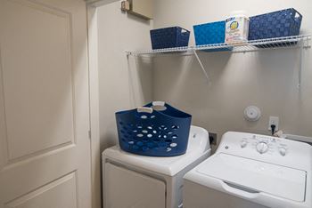 Washer and dryer sets included in every home